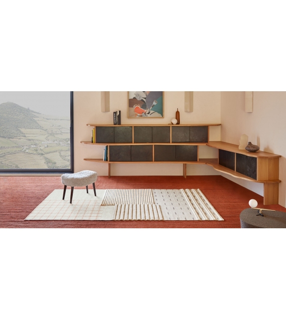 Lan Indigo Gan Alfombra Rectangular