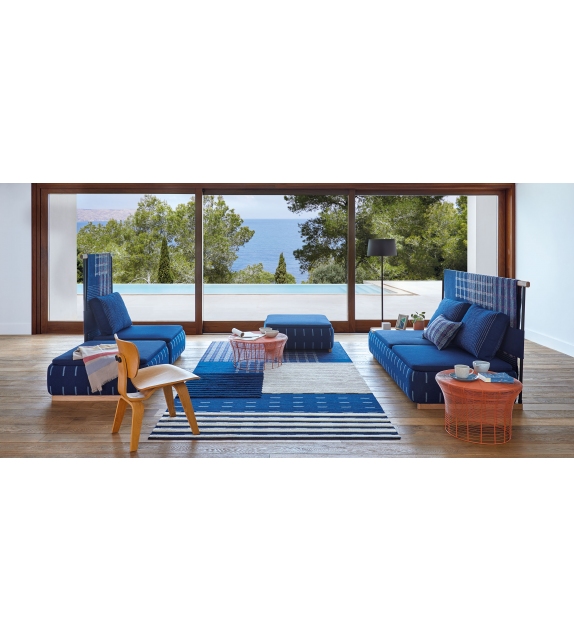 Lan Indigo Gan Alfombra Rectangular