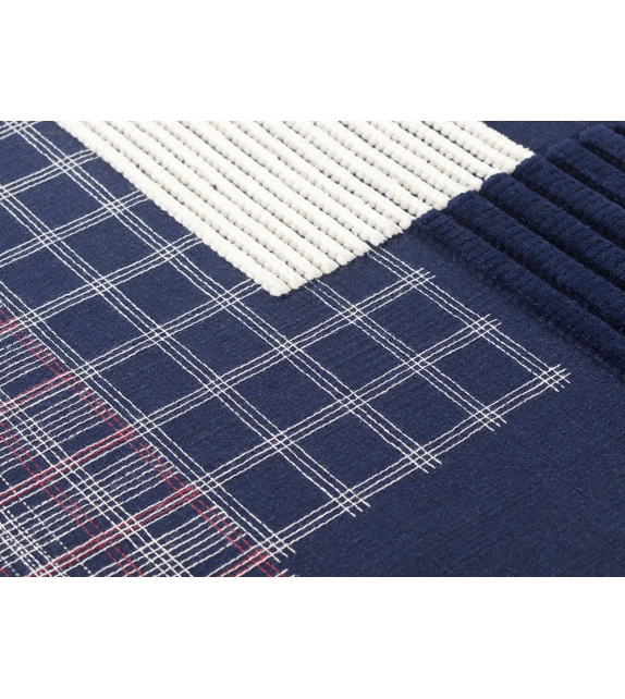 Lan Indigo Gan Tapis Rectangulaire