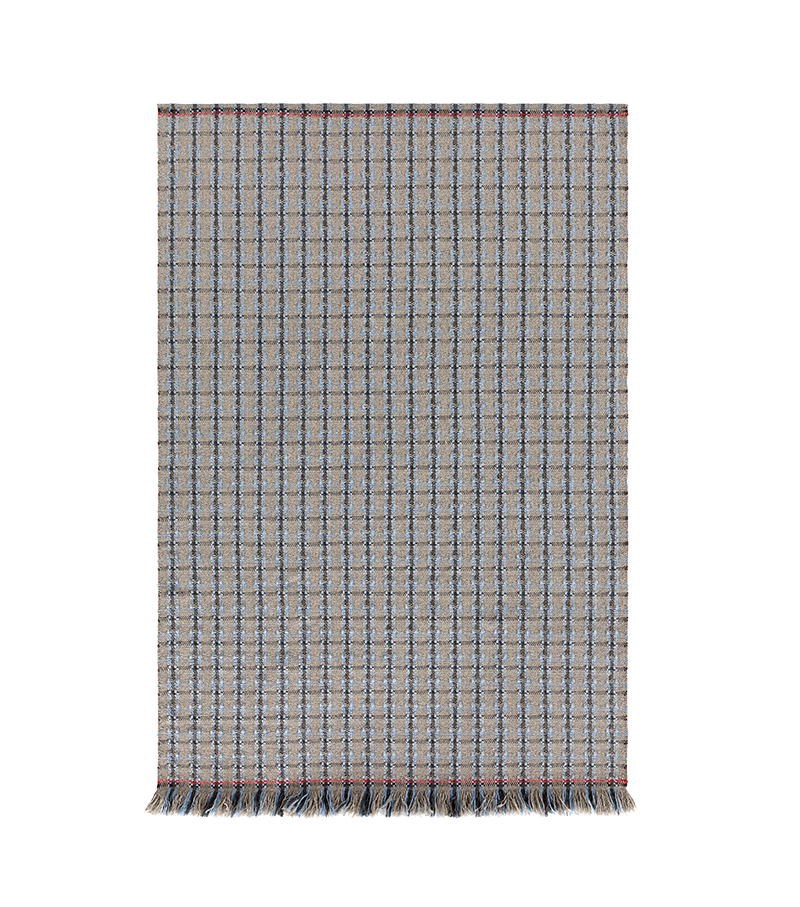 Garden Layers Checks Gan Teppich