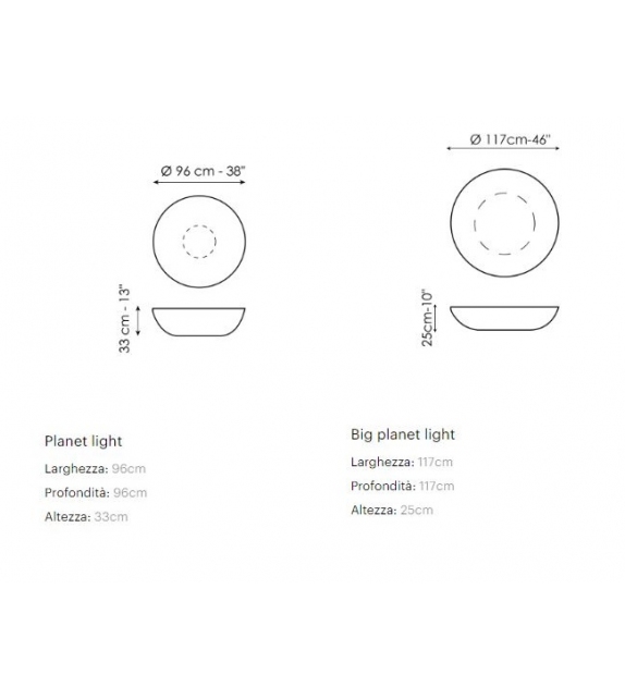 Planet Light Bonaldo Table Basse
