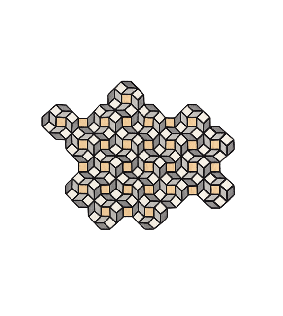 Parquet Rhomb Gan Rug