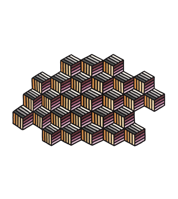 Parquet Hexagon Gan Alfombra