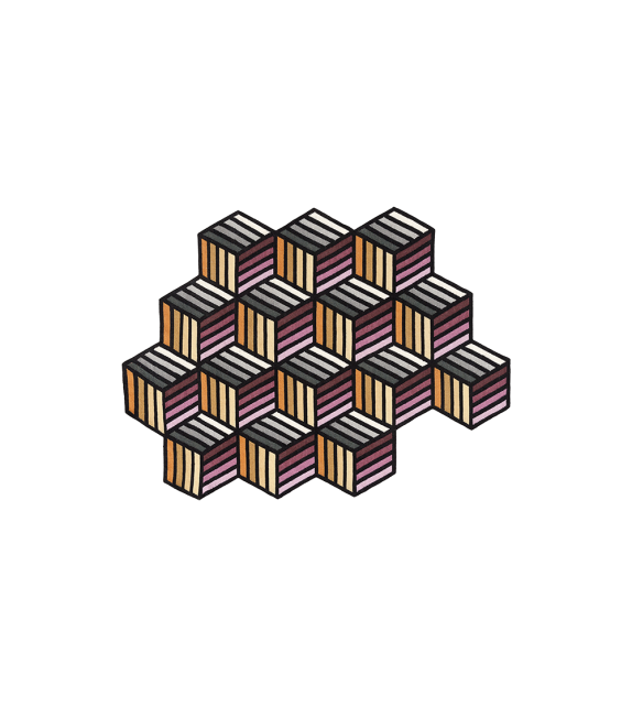 Parquet Hexagon Gan Tappeto