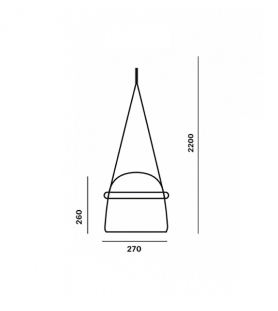 Mona Medium Brokis Hängeleuchte