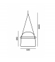 Mona XL Brokis Pendant Lamp