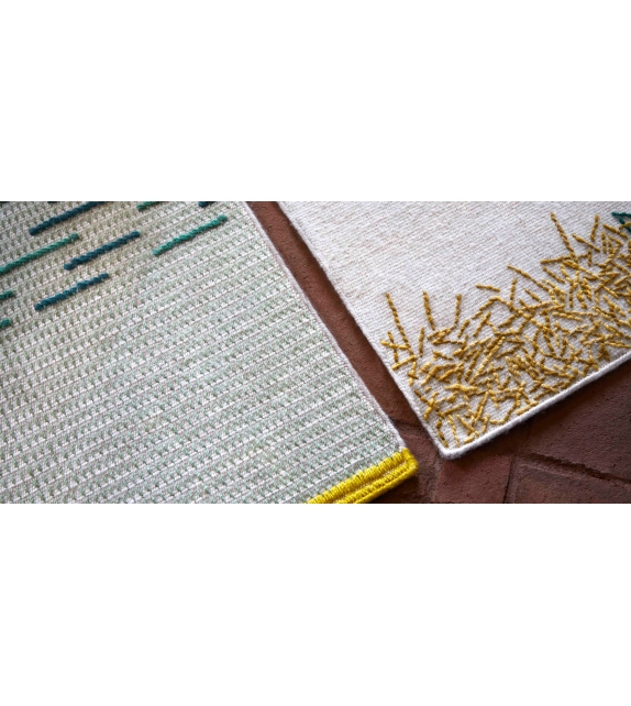 Backstitch Busy Gan Teppich
