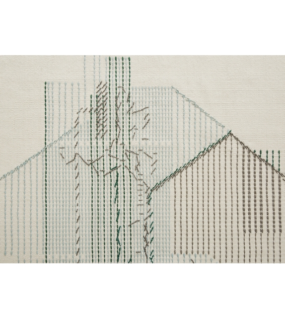 Backstitch Composition Gan Tappeto