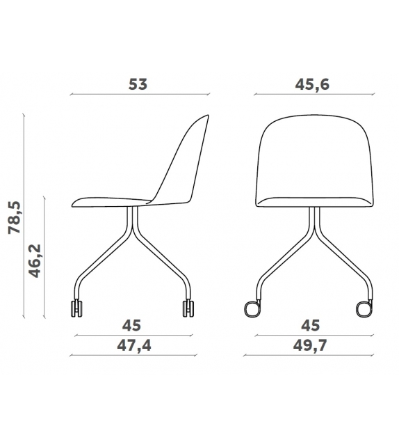 Mariolina Office Miniforms Gepolsterter Stuhl