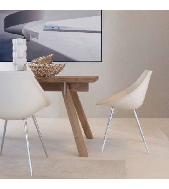 Lagò Leather Driade Small Armchair