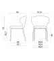 Mula Basic Miniforms Padded Chair