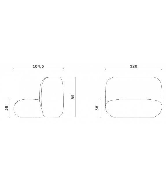 Botera Miniforms Sessel