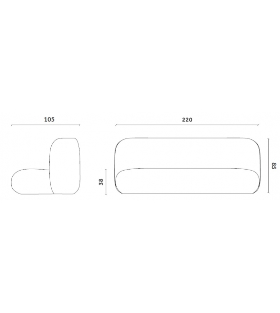 Botera Miniforms Sofa
