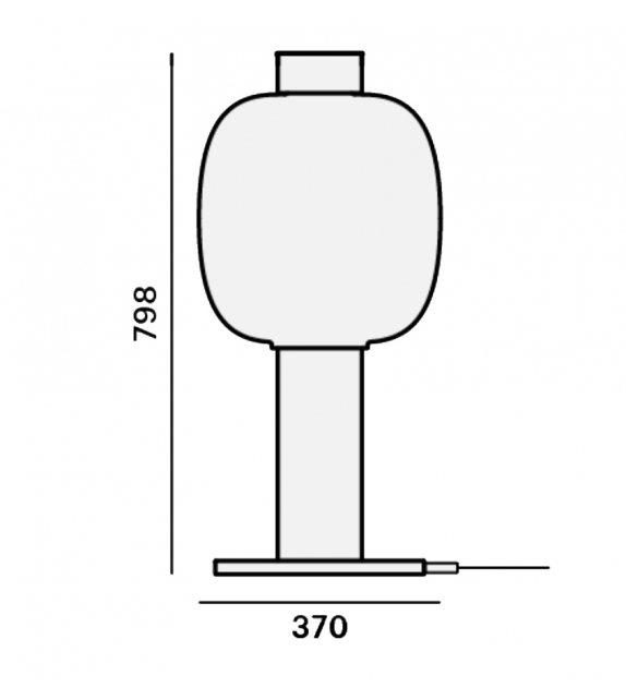 Bonbori Brokis Lampadaire