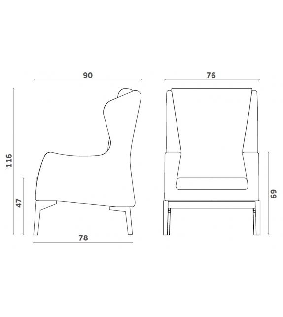 Louise Miniforms Sessel