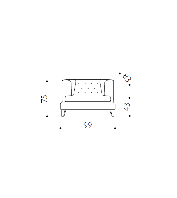 Hall Driade Fauteuil