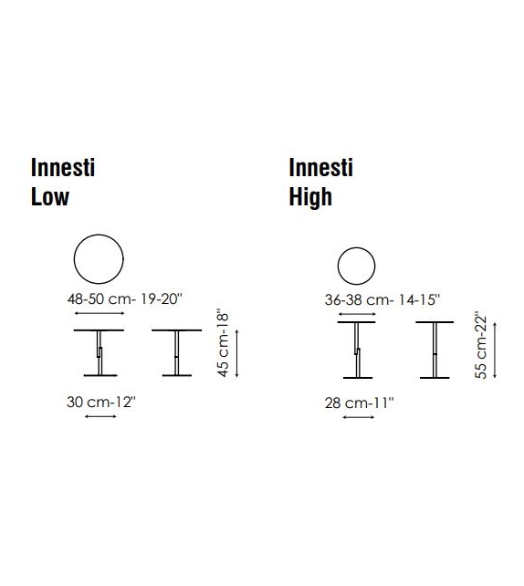 Innesti Bonaldo Table Basse