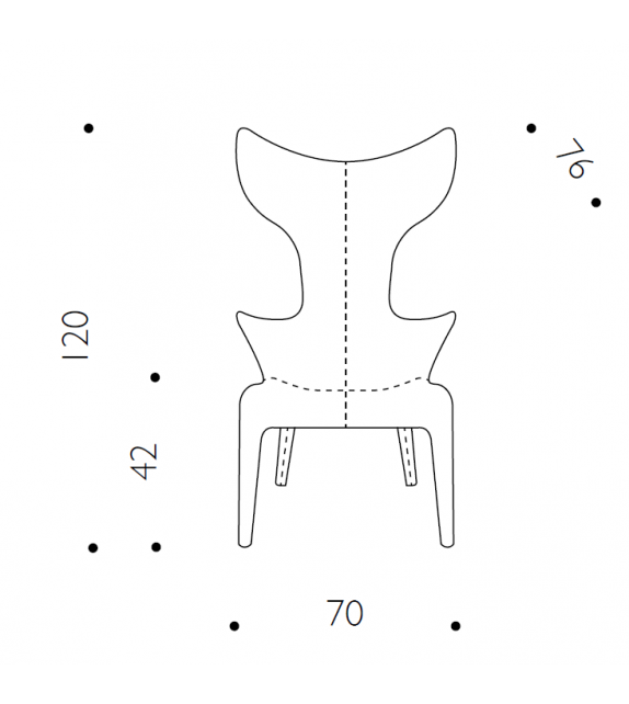 Lou Read Driade Fauteuil