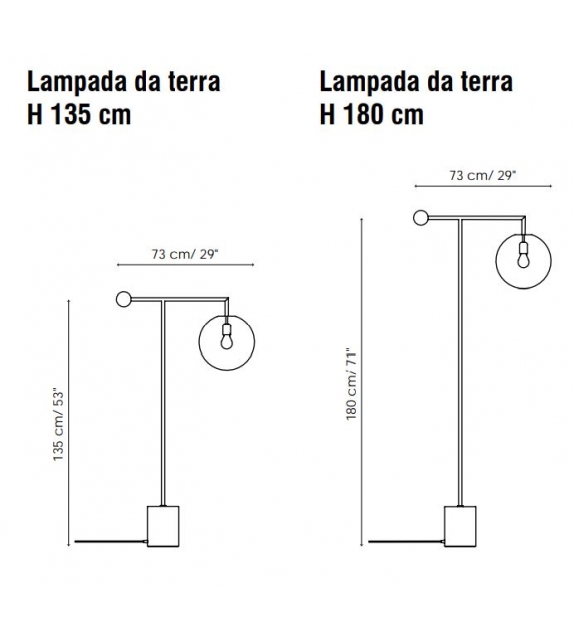 Bardot Bonaldo Floor Lamp