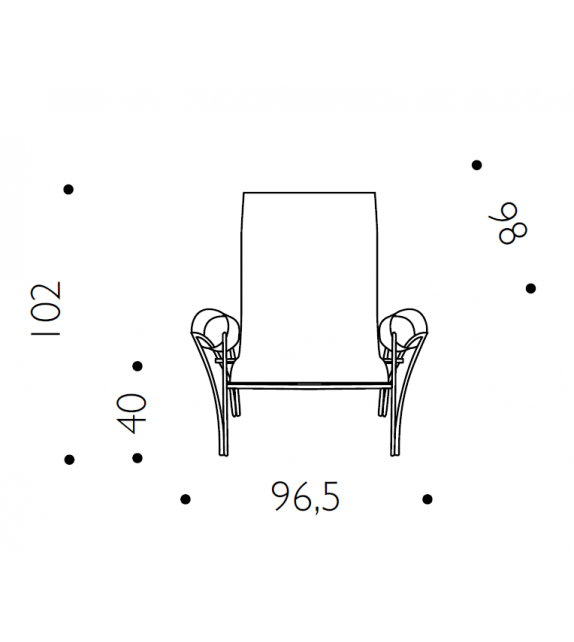 Suki Driade Fauteuil