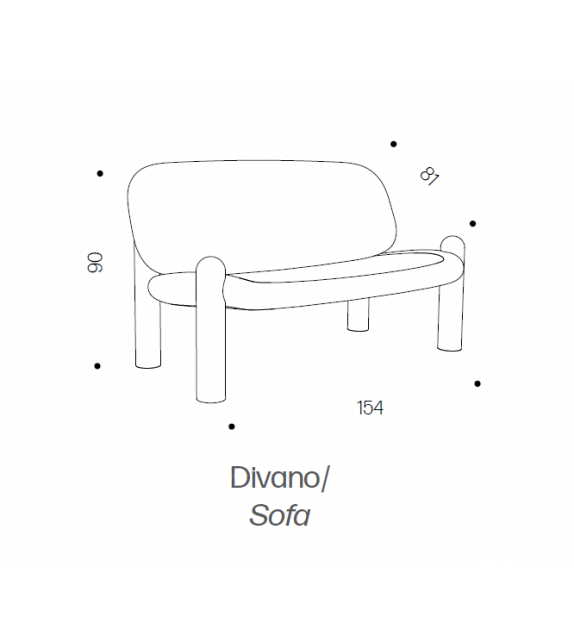 Tottori Driade Divano