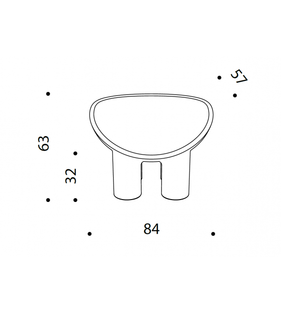 Roly Poly Driade Sessel