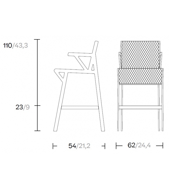 Vieques Kettal Bar Stool