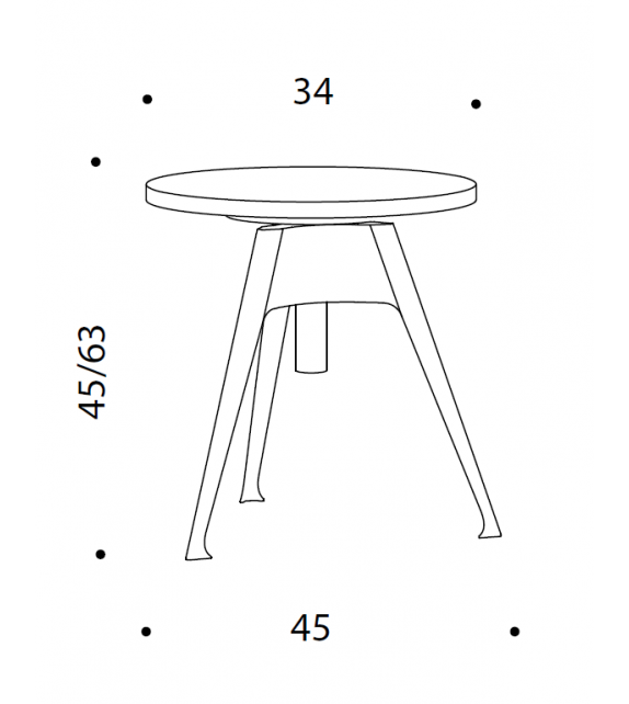 Moleskine Driade Tabouret