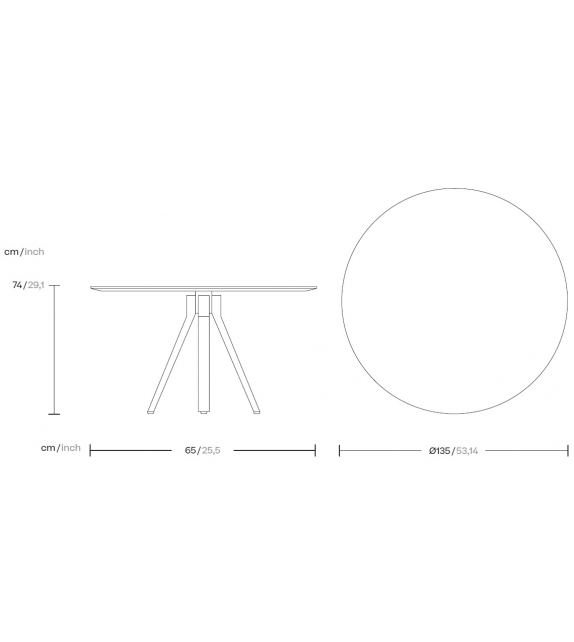 Vieques Kettal Round Dining Table