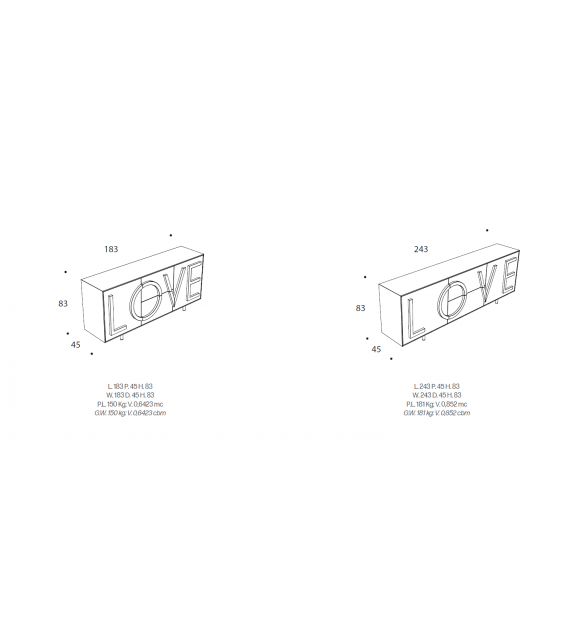 Love Driade Sideboard