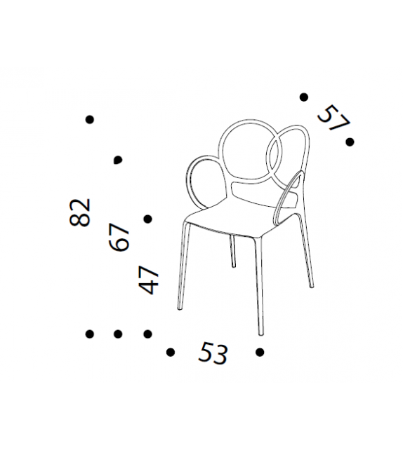 Sissi Driade Small Armchair
