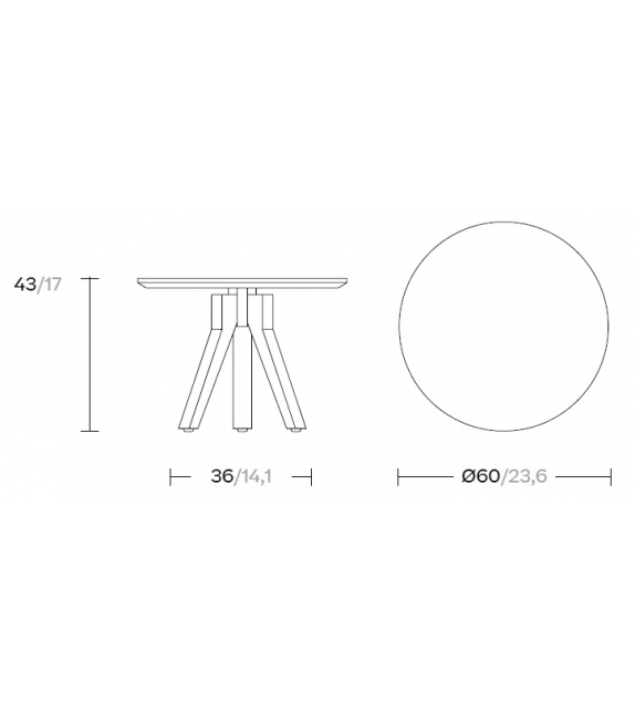 Vieques Kettal Table D'Appoint