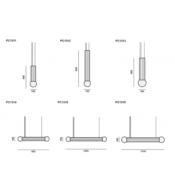 Double Brokis Pendant Lamp
