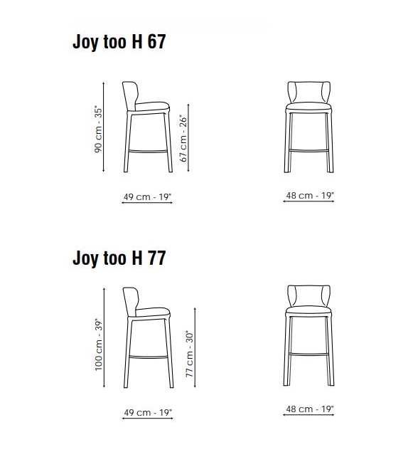 Joy Too Bonaldo Hocker