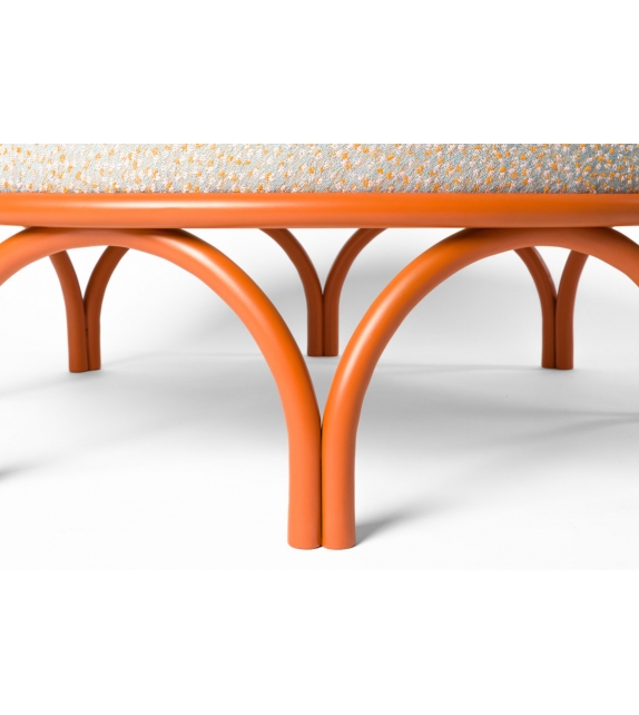 Pouf Arcadia Gebrüder Thonet Vienna