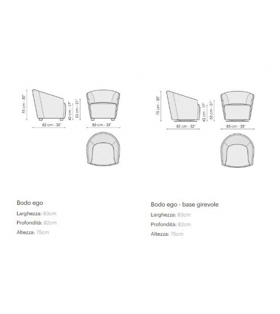 Bodo Ego Bonaldo Fauteuil