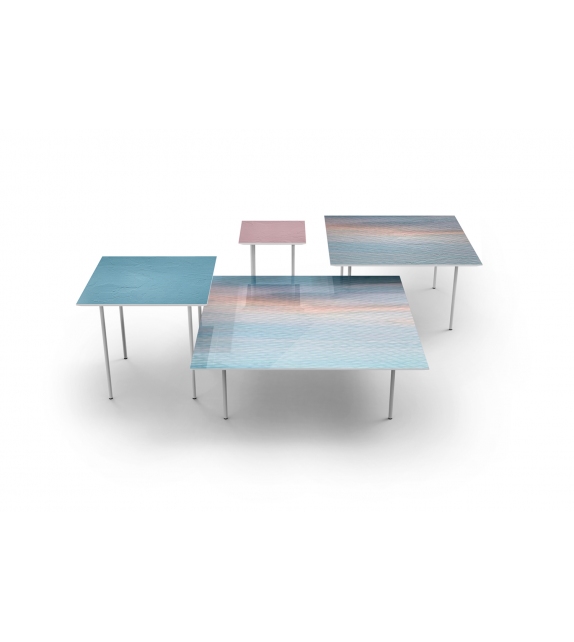 Holmes Momenti Table Basse avec dessus carré