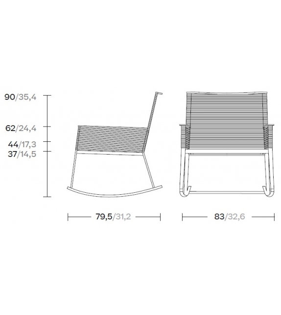 Landscapes Kettal Rocking Chair