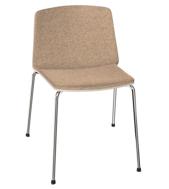 Rama Kristalia Upholstered Chair with 4 Legs
