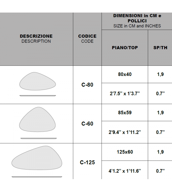 Holmes Momenti Table Pierre Basse