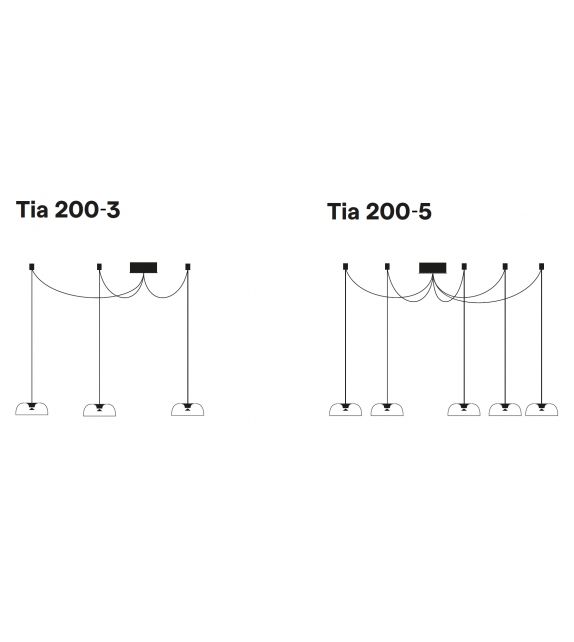 Tia Cluster Lumina Pendant Lamp