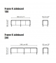 Frame Sideboard K Bonaldo Aparador