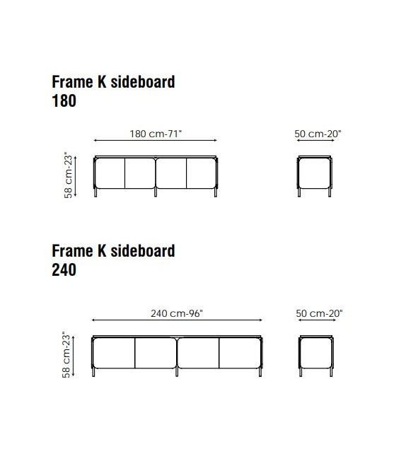 Frame Sideboard K Bonaldo Sideboard