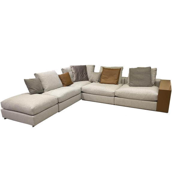Versandfertig - Flexform Groundpiece Sofa