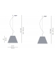 Grande Costanza Luceplan Suspension