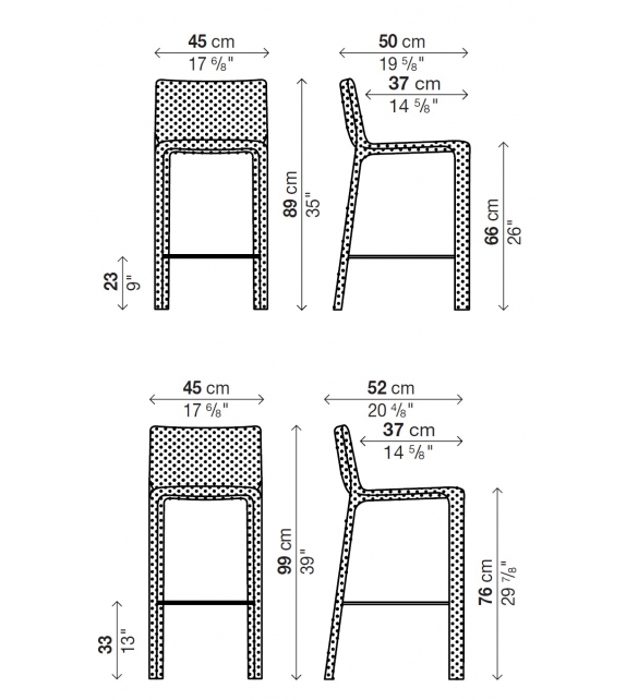 Joko  Kristalia Tabouret