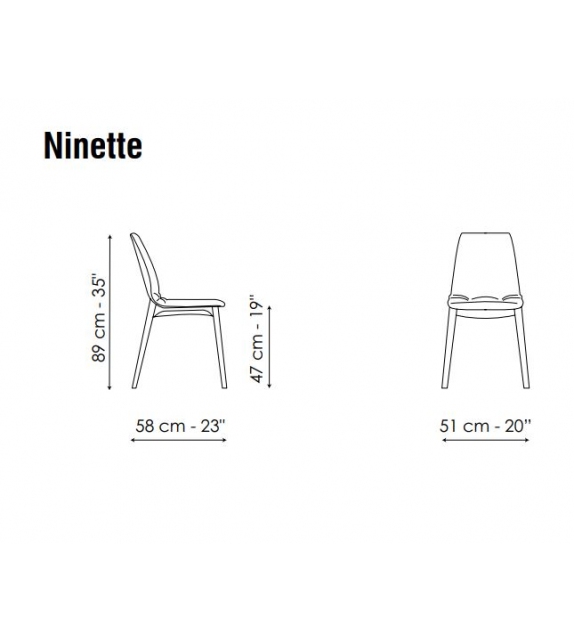 Ninette Bonaldo Sedia