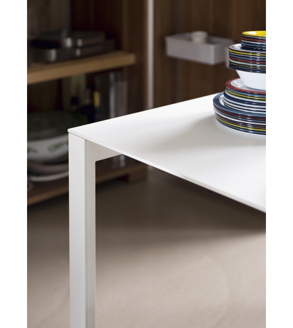 Thin-K Kristalia Table in Aluminum