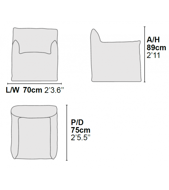 Rochester Momenti ArmChair