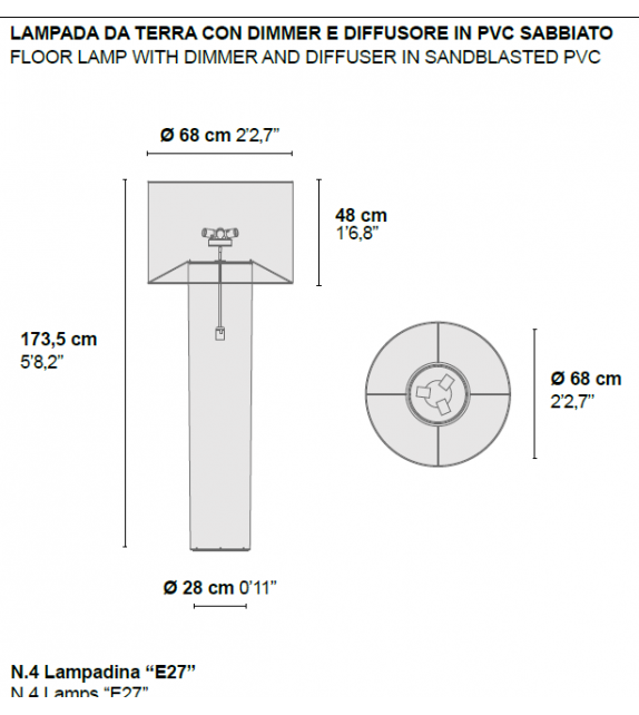 Lolita Momenti Floor Lamp